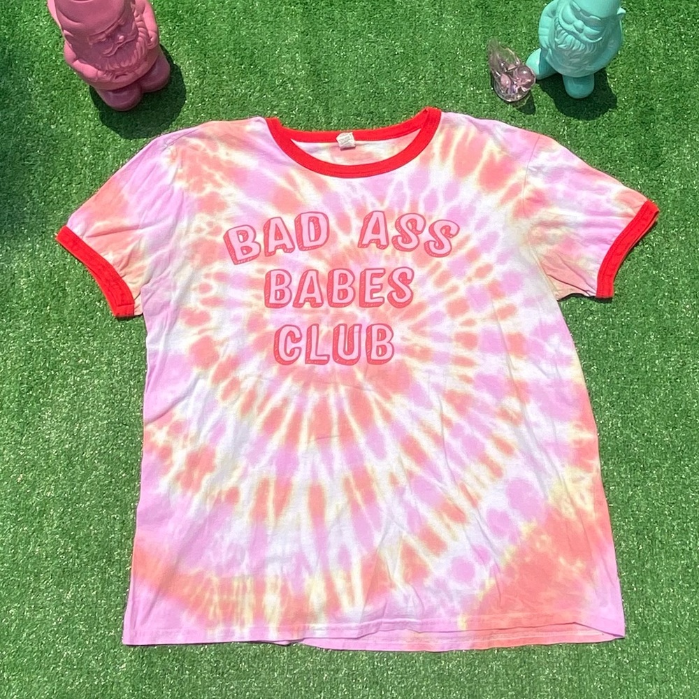 Bad A$$ Babes Club Ringer Tee